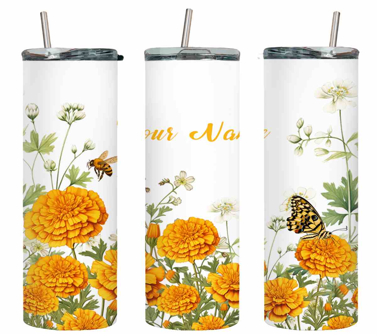 Personalized Birthday October Marigold-8241